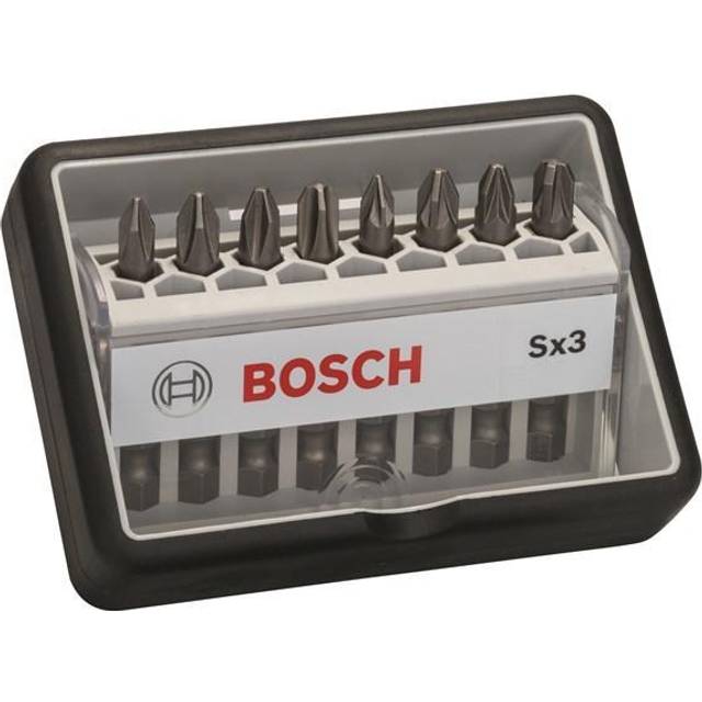 Billede af Bosch Skruetrækker sæt Extra Hard; PH; PZ; 8 stk